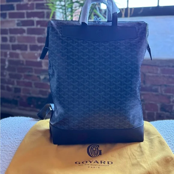 Goyard | Bags | Goyard Black And Gray Backpack With Iconic